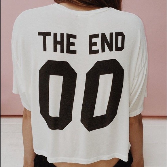BRANDY Melville The End shirt - Picture 1 of 3
